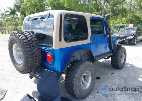 2003 Jeep Wrangler X from USA, damaged, VIN 1J4FA39S33P300294